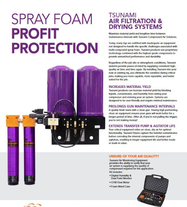 Tsunami Spray Foam Products