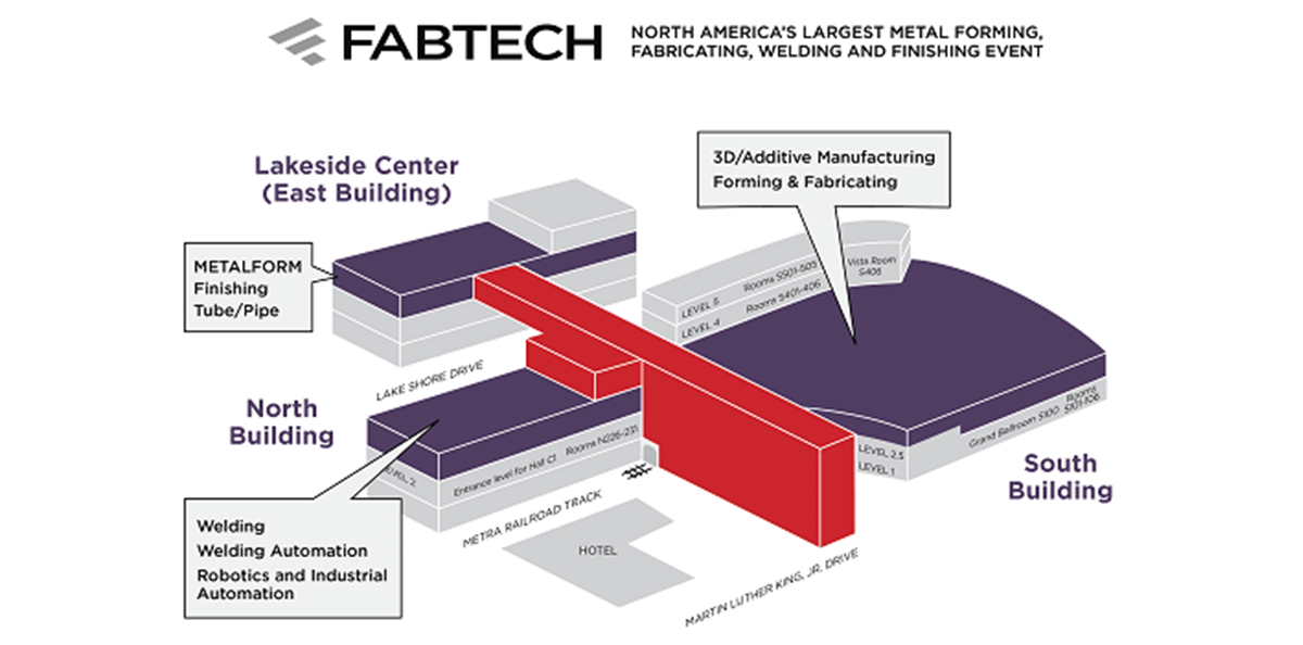 General Fabtech Map